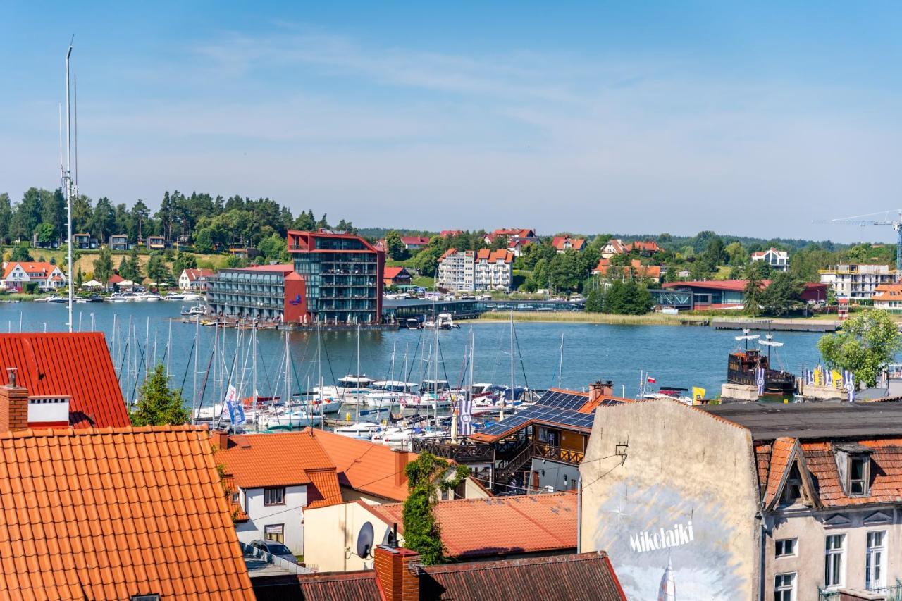 Apartament Z Widokiem Mikołajki Eksteriør billede